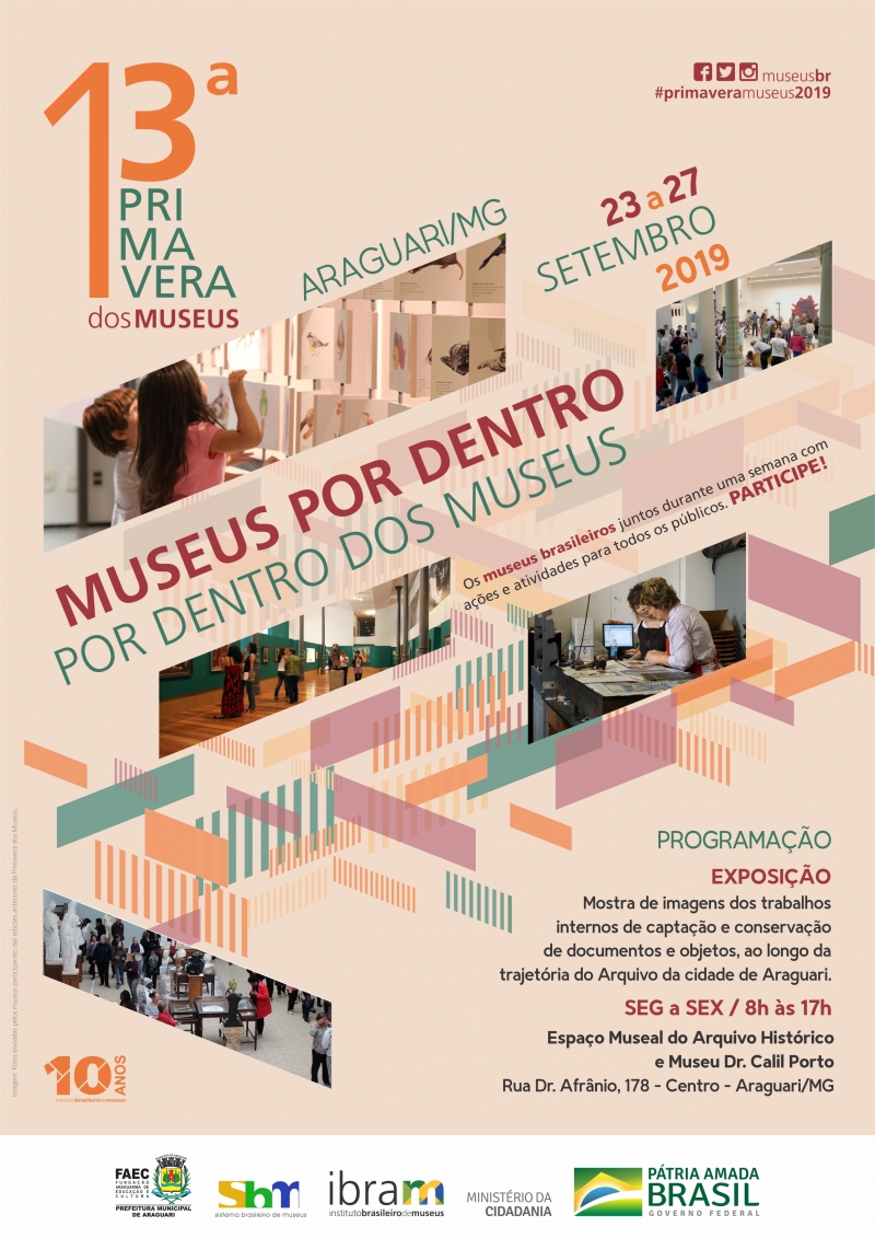 O Museu Dr. Calil Porto  deu inicio no último dia 23 de setembro à programação da 13ª Primavera dos Museus.