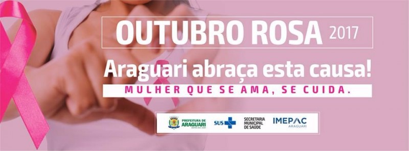 Prefeitura da continuidade a programação do “Outubro Rosa” em Araguari