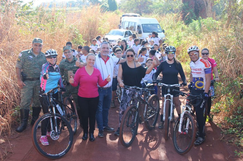 Semana da Árvore é marcada por Passeio Ciclístico e visita à Fazenda