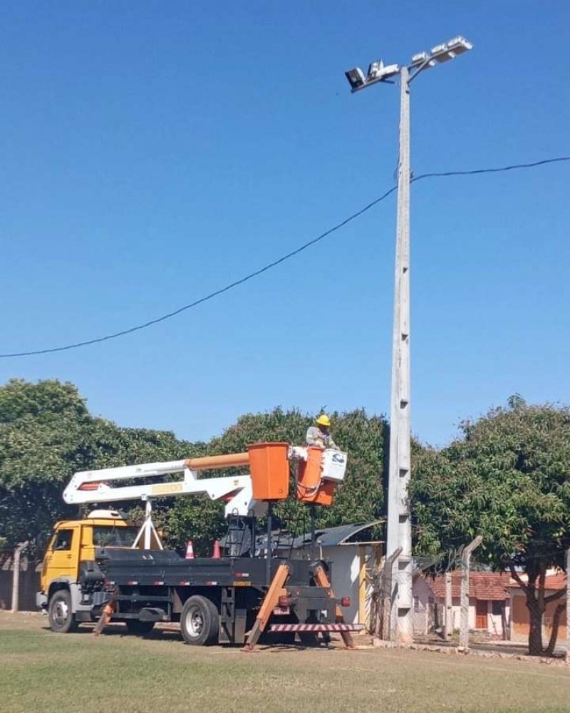 Iluminação nos CESAC’s é preparada para jogos noturnos