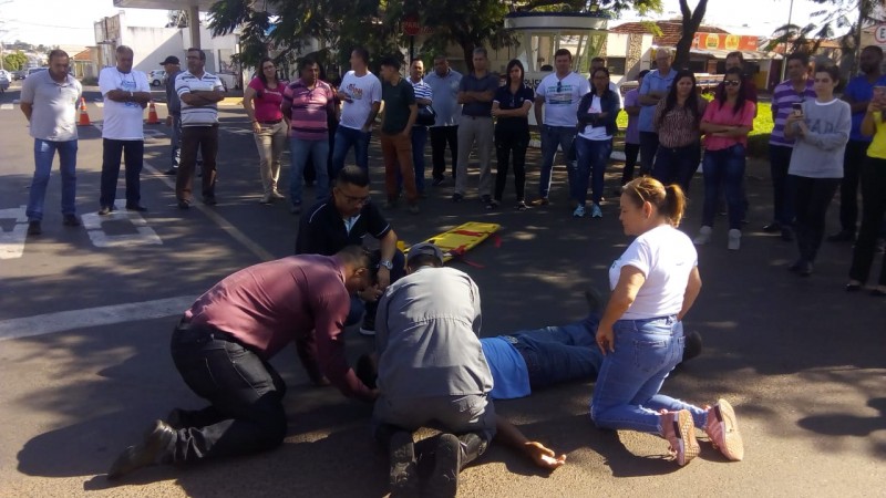 Campanha Maio Amarelo foi lançada em Araguari