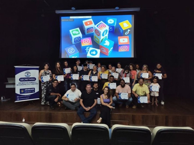Prefeitura de Araguari promove curso de Gestão de Redes Sociais