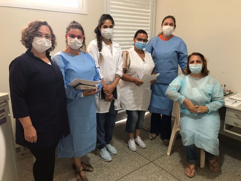 Equipe da Saúde realiza capacitação de testes para diagnóstico de Tuberculose