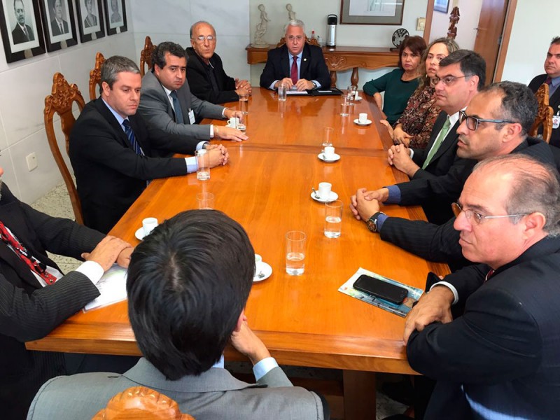 Presidente do TRT-MG trata da construção do novo fórum com o Prefeito de Araguari
