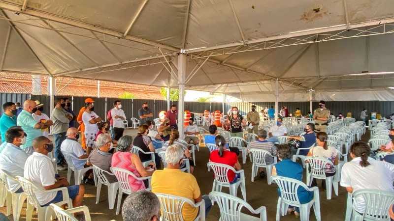 Prefeitura de Araguari se reúne com moradores do entorno do aeroporto Santos Dumont