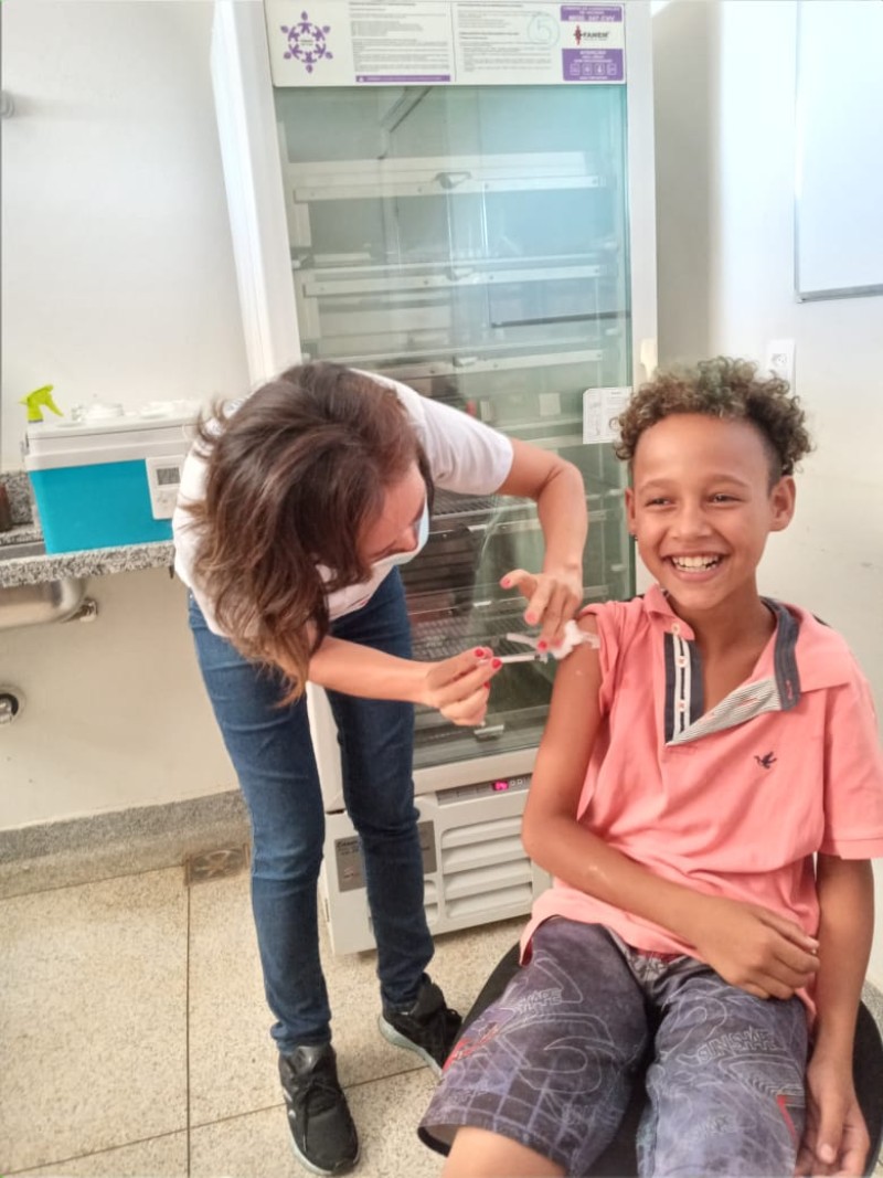 Moradores do Goiás Parte Alta recebem o projeto “Rua de Lazer”