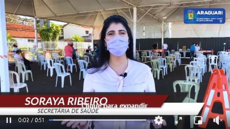 PROFESSORES do ensino fundamental I e II já serão vacinados em ARAGUARI