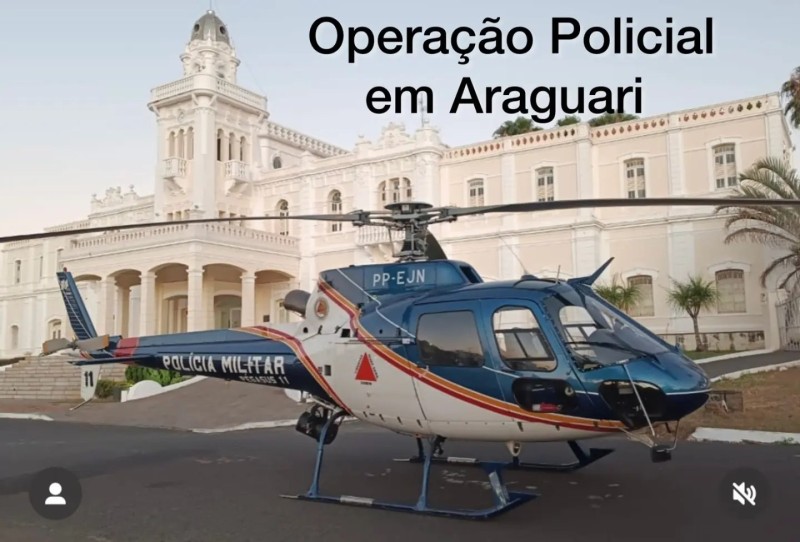 OPERAÇÃO POLICIAL EM ARAGUARI 