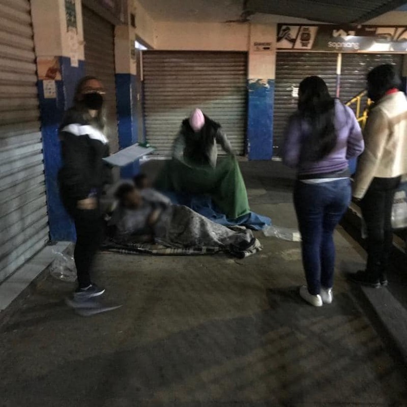 Secretaria do Trabalho e Ação Social acolhe moradores de rua em noites frias 