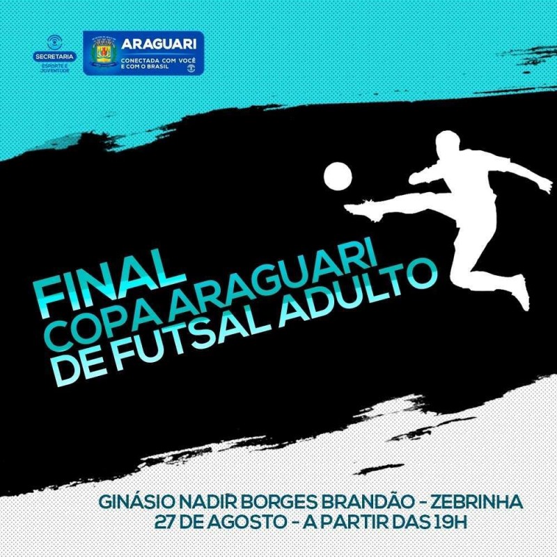 Final da Copa Araguari de Futsal adulto acontece nesta sexta-feira (27) no Zebrinha