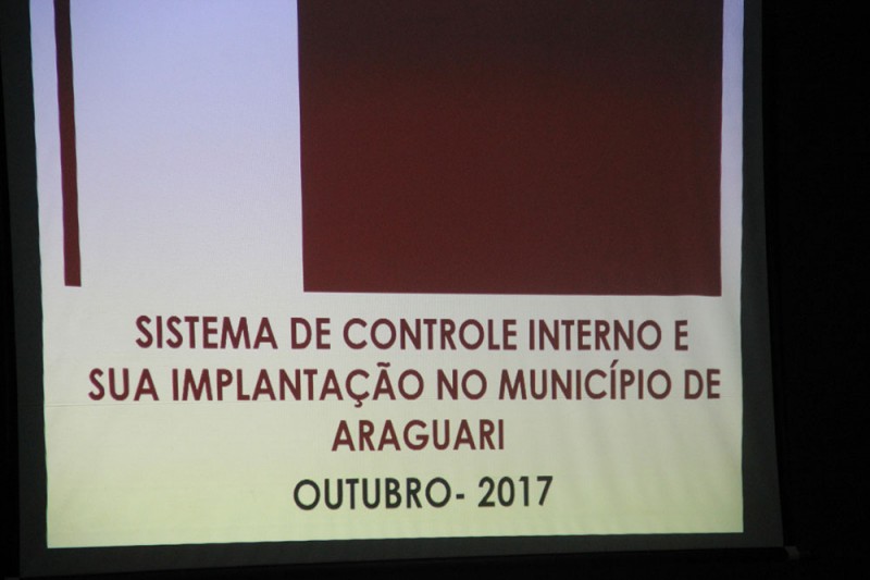 Governo Municipal promove palestra sobre CONTROLE INTERNO na Administração Pública