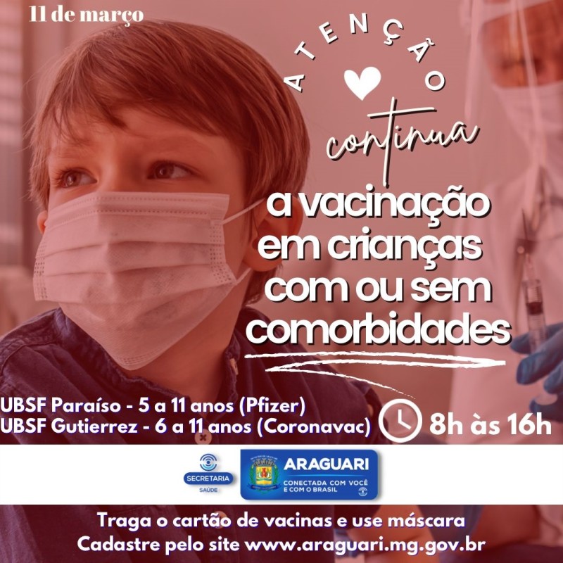 Vacinação 11 de Março