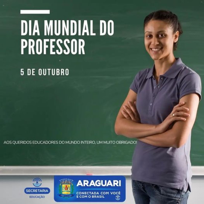 Parabéns a todos aqueles que dedicam seu tempo ensinando. 