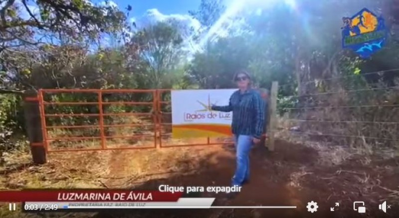 Equipe da prefeitura de Araguari realiza visita técnica na cachoeira da fazenda Raio de Luz