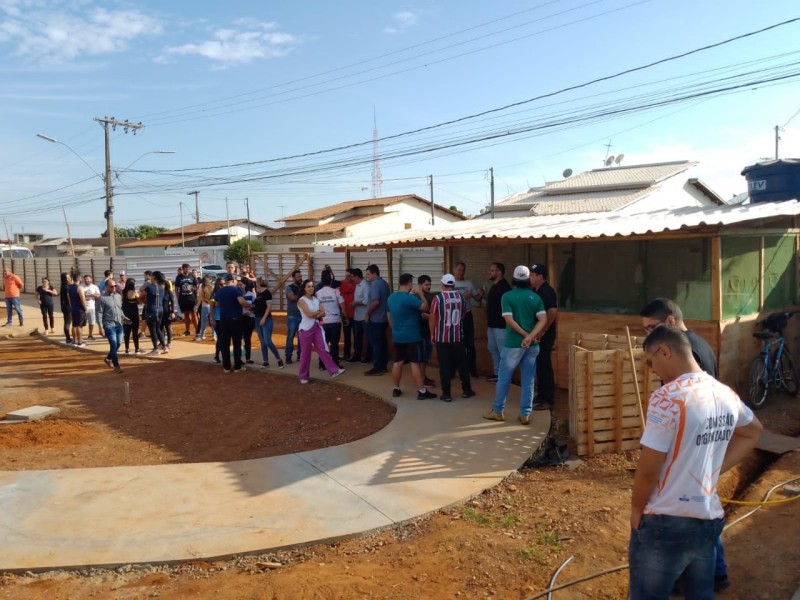 Equipe da FAMEP realiza visita na “Vila dos Esportes”