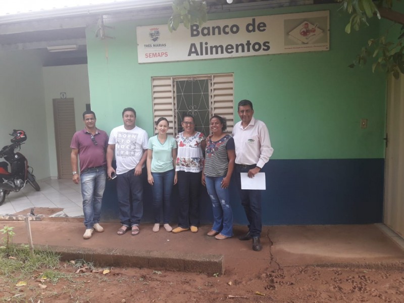 Prefeitura de Araguari reafirma parceria com município de Três Marias para instalação do Banco de Alimentos