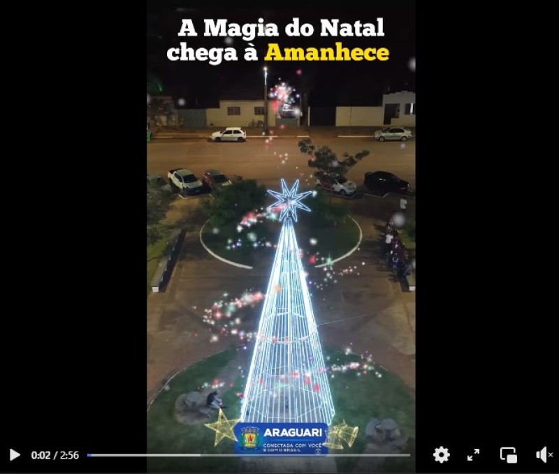 Natal Encantando em Amanhece