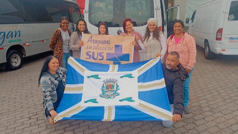 Equipe de Araguari participa da 10ª Conferência Estadual de Saúde de Minas Gerais