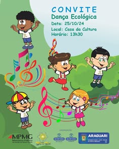 Prefeitura de Araguari promove Dança Ecológica em parceria com Ministério Público e secretarias. Evento acontece nesta sexta-feira, às 13h30, na Casa da Cultura Abdala Mameri. Participe!