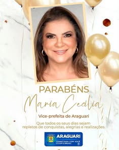 Desejamos que neste novo ciclo você alcance seus sonhos, com saúde e amor. Parabéns!