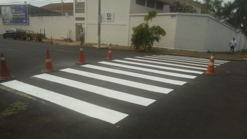 Prefeitura intensifica trabalho de recuperação da pintura estratigráfica em Araguari