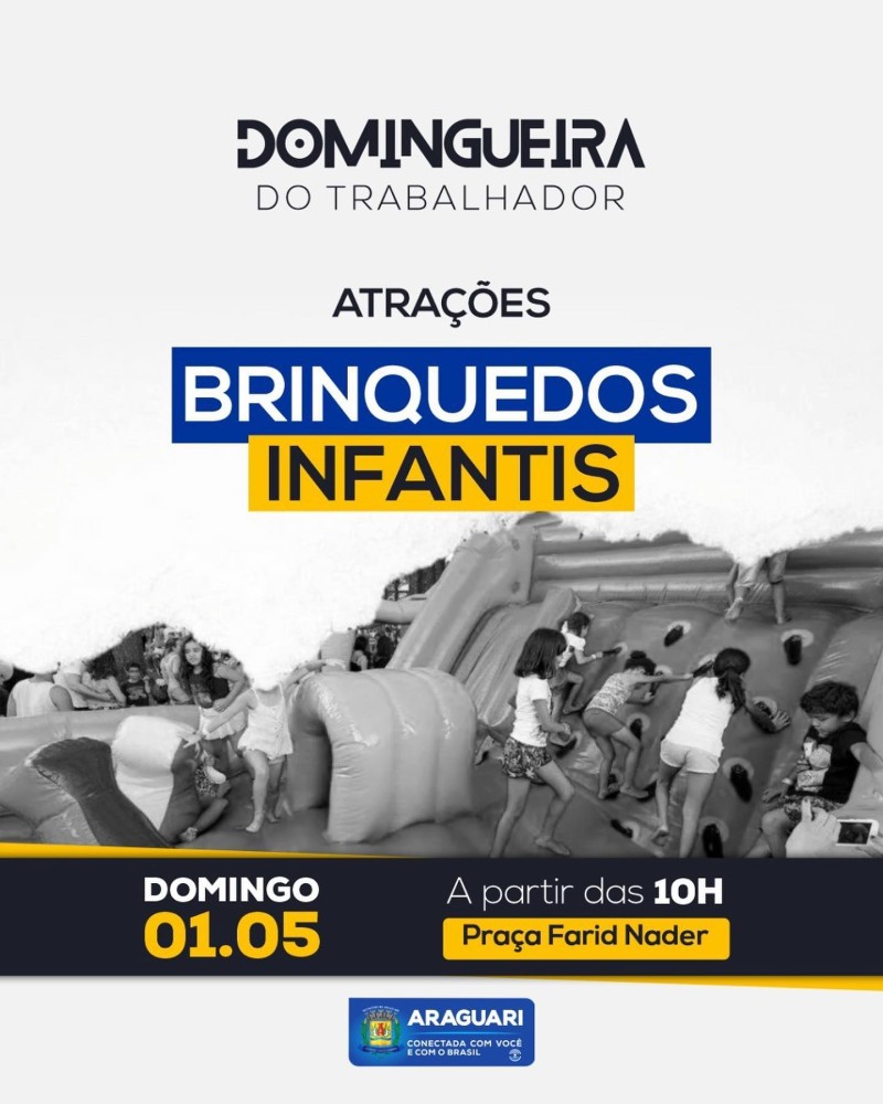 Prefeitura de Araguari promove Domingueira do Trabalhador