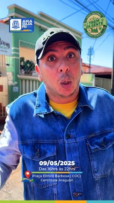 Venha curtir o Trem da Gente nesta sexta-feira, com atrações especiais como Espaço Coisa de Mulher, Espaço Kids e opções de presentes para o Dia das Mães. Aproveite a praça de alimentação e contribua com 1 quilo de alimento não perecível. Não perca!