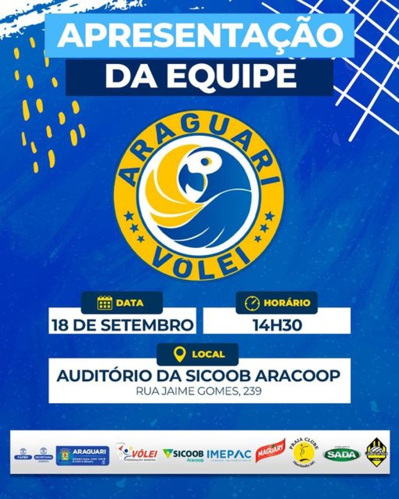 Prefeitura de Araguari: Convite dia 18 de setembro