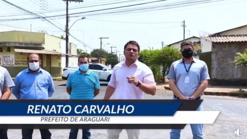 AGILIDADE no trabalho que dará fim aos alagamentos em ARAGUARI!