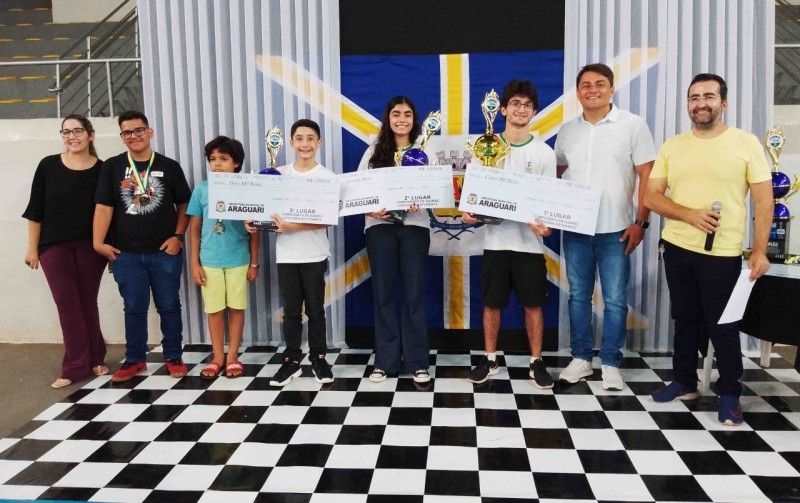 Campeonato de Xadrez reuni participantes de diversos estados em Araguari