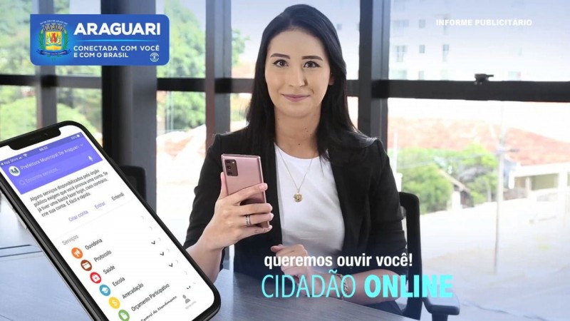 Aplicativo “Cidadão Online” chega para aproximar a comunidade com a prefeitura de Araguari