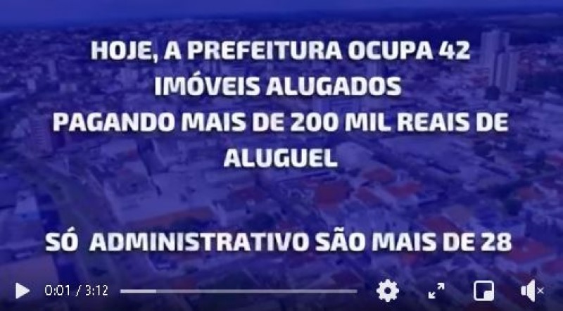 Araguari merece um CENTRO ADMINISTRATIVO de cidade grande, como ela já é!