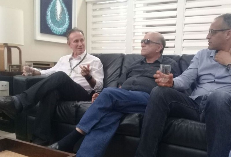 Marcos Coelho visita o Prefeito Paulo Piau para conhecer o modelo de gestão aplicado aos Distritos Industriais de Uberaba