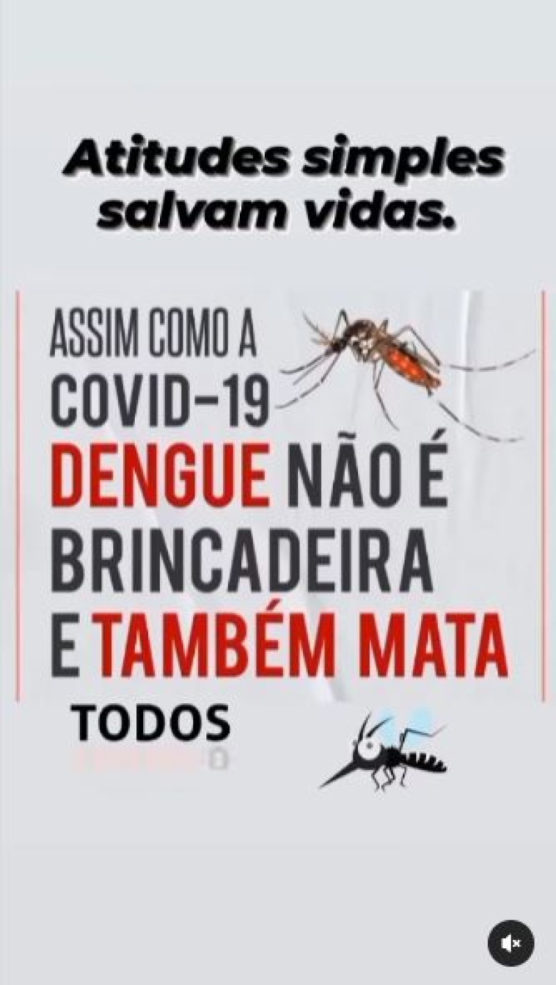 Somente juntos e com consciência conseguiremos combater a Endemia!