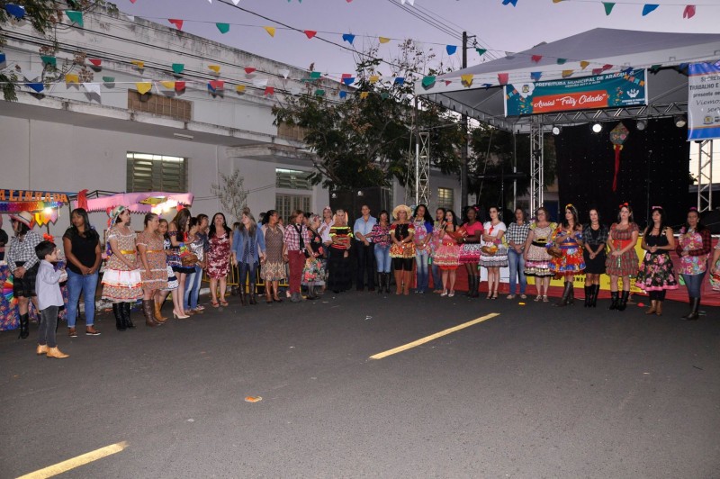 Festa Junina foi realizada pela Secretaria de Trabalho e Ação Social