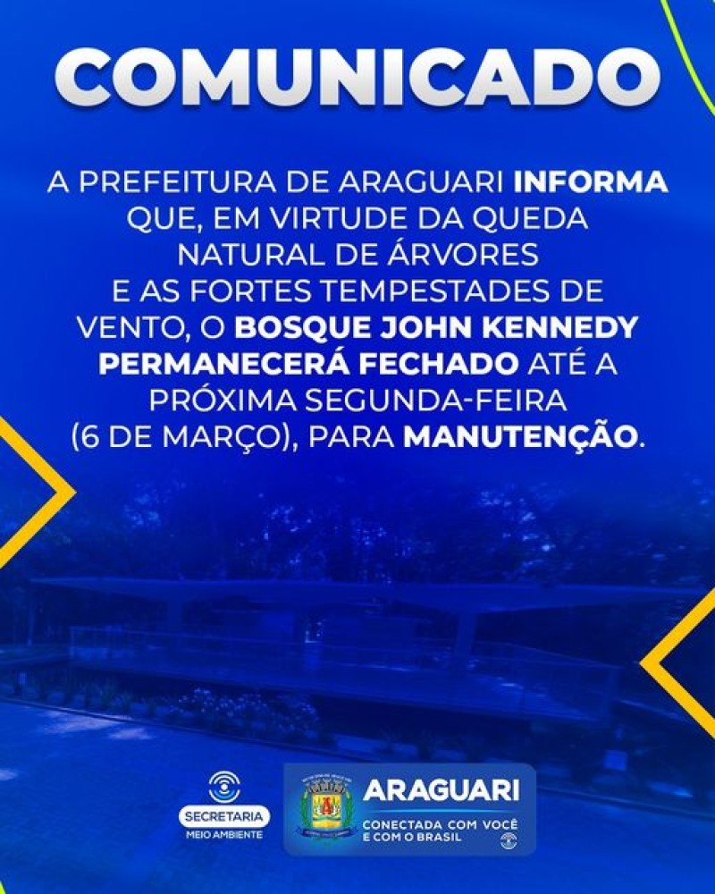 Prefeitura de Araguari: Comunicado