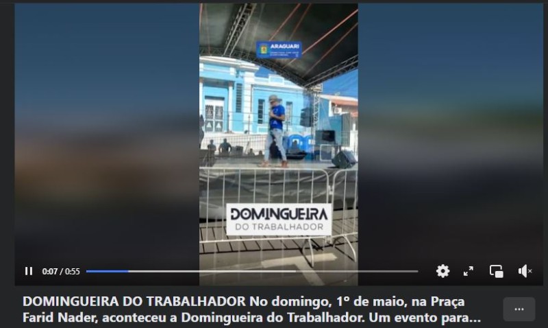 DOMINGUEIRA DO TRABALHADOR