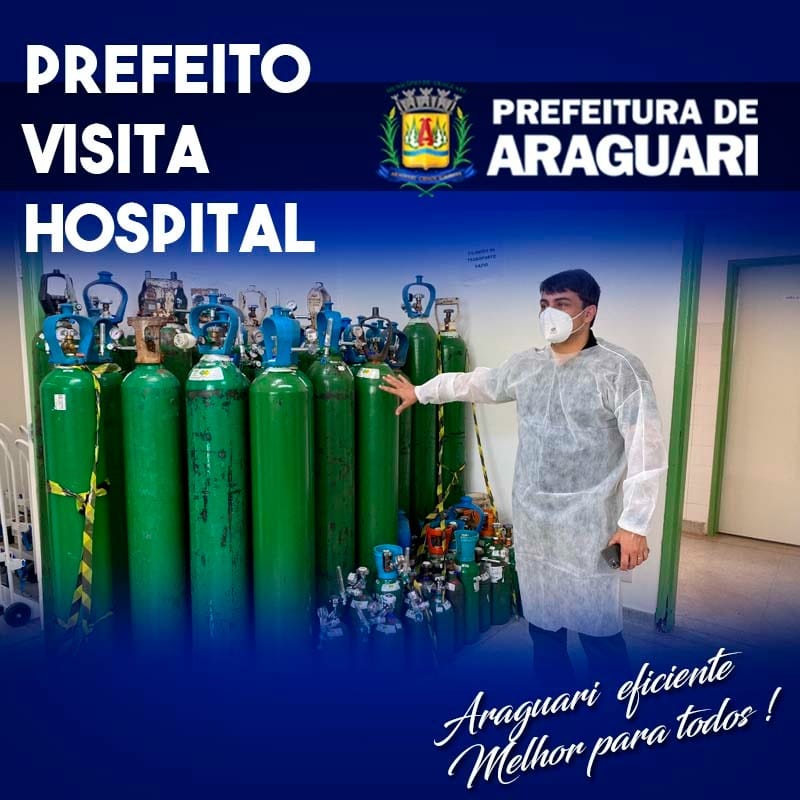 Prefeito visita hospital e conversa com pacientes e profissionais de saúde