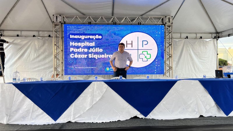 Hospital Padre Júlio é inaugurado e já trabalha com vários atendimentos em Araguari