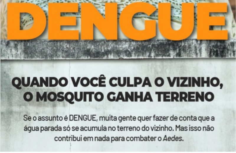 Prefeitura de Araguari realizará mobilização social contra a dengue no próximo dia 20 de dezembro