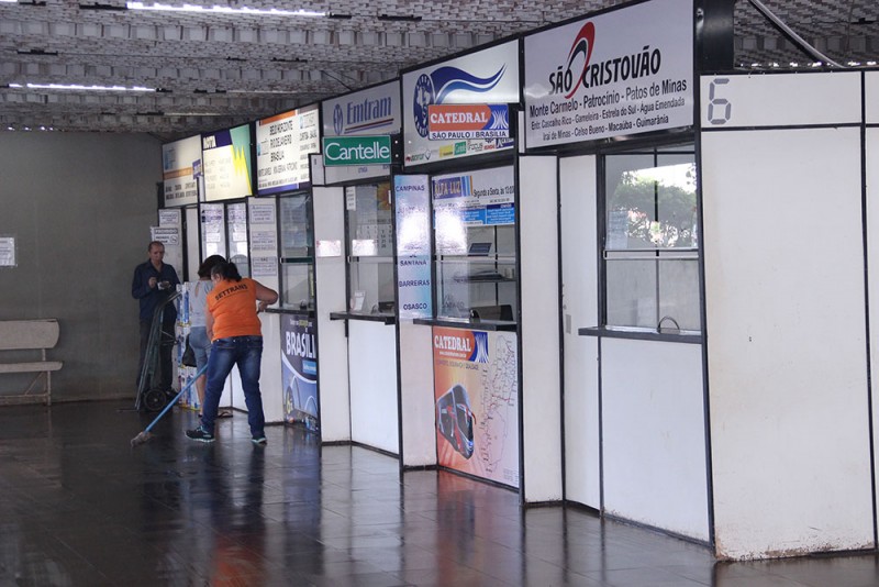 Prefeitura de Araguari inicia trabalhos de revitalização do Terminal Rodoviário Tancredo Neves