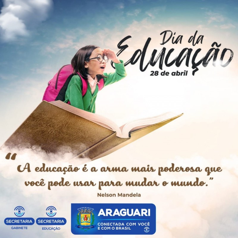 Hoje, 28 de abril comemora-se o Dia da Educação