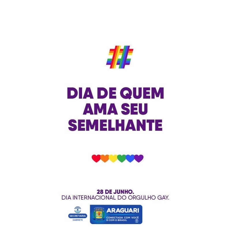 DIA INTERNACIONAL DO ORGULHO GAY LGBTQIA+