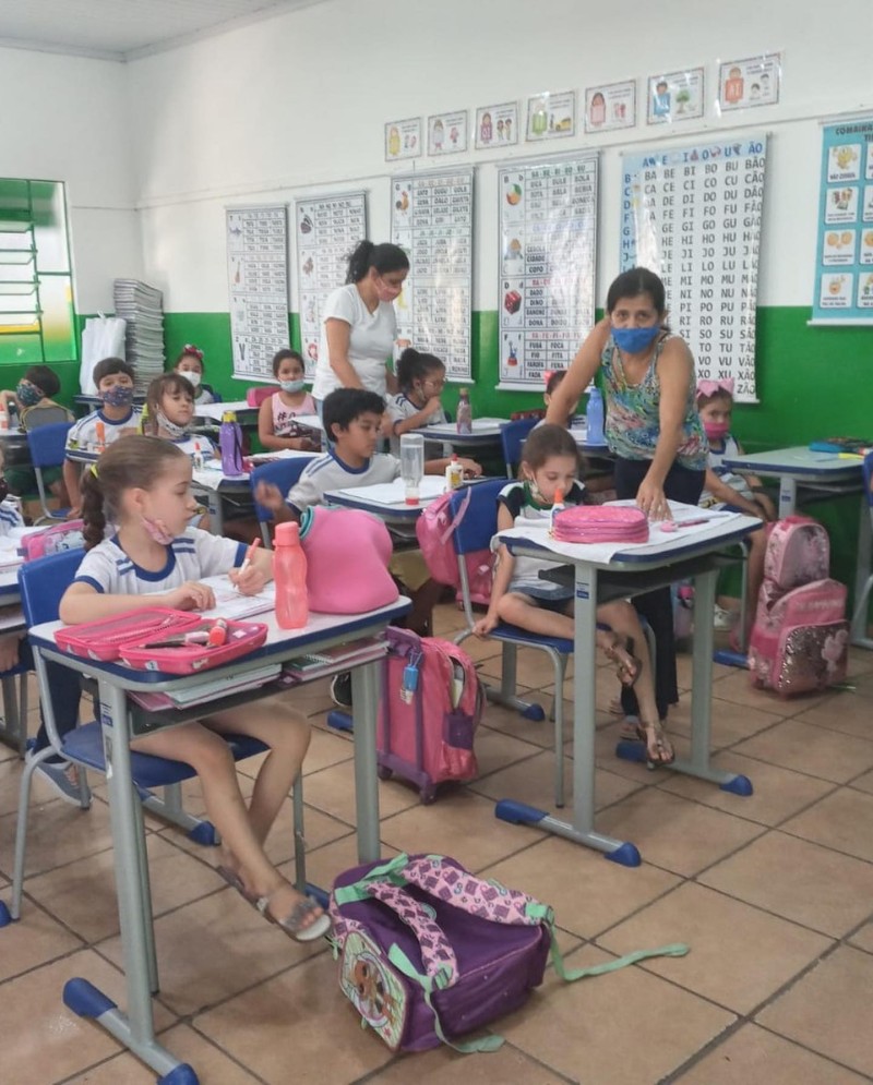 Escolas da rede municipal de Araguari  superam a média Estadual e Federal no IDEB.