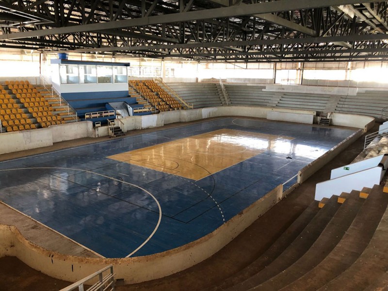 Relatório da 2º fase da modernização do Ginásio Poliesportivo de Araguari
