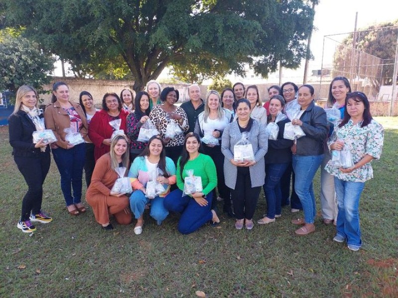 EDUCAÇÃO DE ARAGUARI EM MOVIMENTO: Respiradores Nasais são entregues para as turmas de berçário da rede municipal