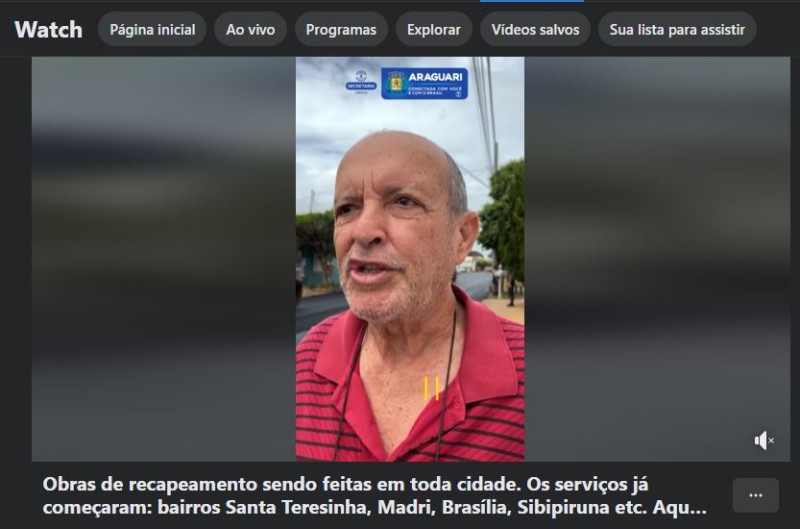 Obras de recapeamento estão sendo feitas em toda cidade. Os serviços já começaram: bairros Santa Terezinha, Madri, Brasília, Sibipiruna etc.  Aqui, o trabalho foi concentrado na rua Maranhão.