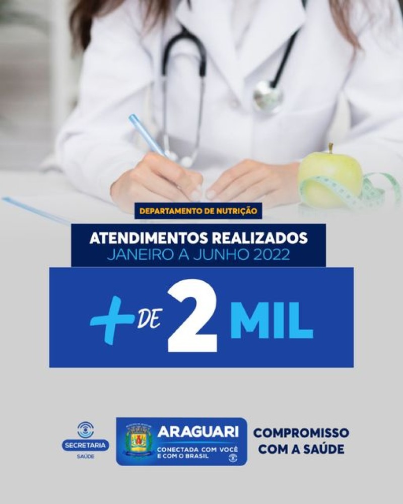 Mais de 2   mil   atendimentos para   o fornecimento   de   Fórmulas Alimentares foram realizados pelo Município no primeiro semestre