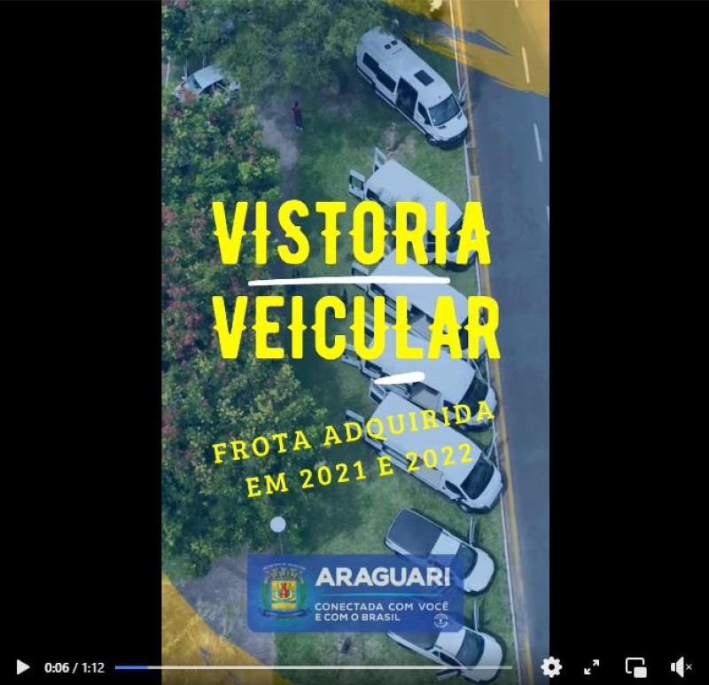 Aconteceu nesta manhã a Vistoria veicular