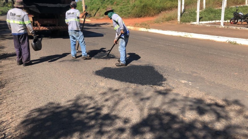 Prefeitura de Araguari informa sobre os serviços da Operação Tapa-Buracos